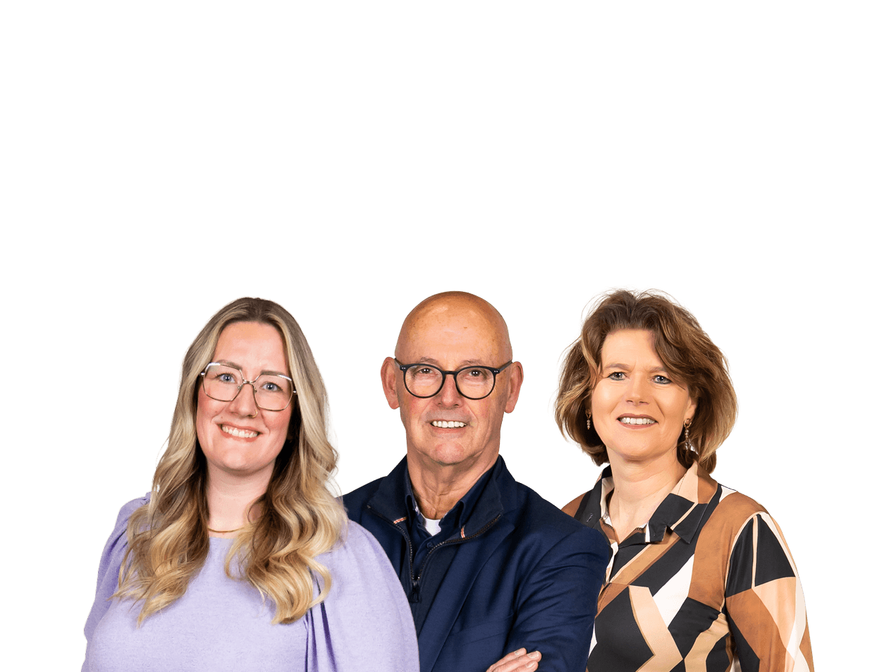 Jennifer, Fred en Monique Jennifer, Fred en Monique